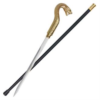 Golden Pharaoh King Cobra Sword Cane