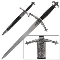 DG1621 - Fleur de Lis French Medieval Dagger