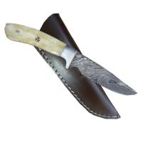 DM-0011 - Custom Handmade Damascus Steel Hunting Knife