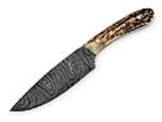 Mountain Stag Twist Knife Twist Pattern Damascus Blade Limited Edition