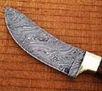 DM-2263 - Custom Made Damascus Buffalo Skinner Knife