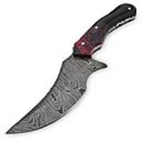 DM-2410 - Buffalo Rasin Handle Bunyan Damascus Steel Full Tang 1095 HC Limited Edition