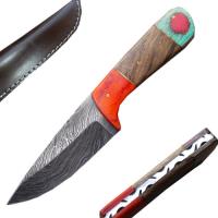 DM-62 - Handmade Skinner Knife (Wood Handle)