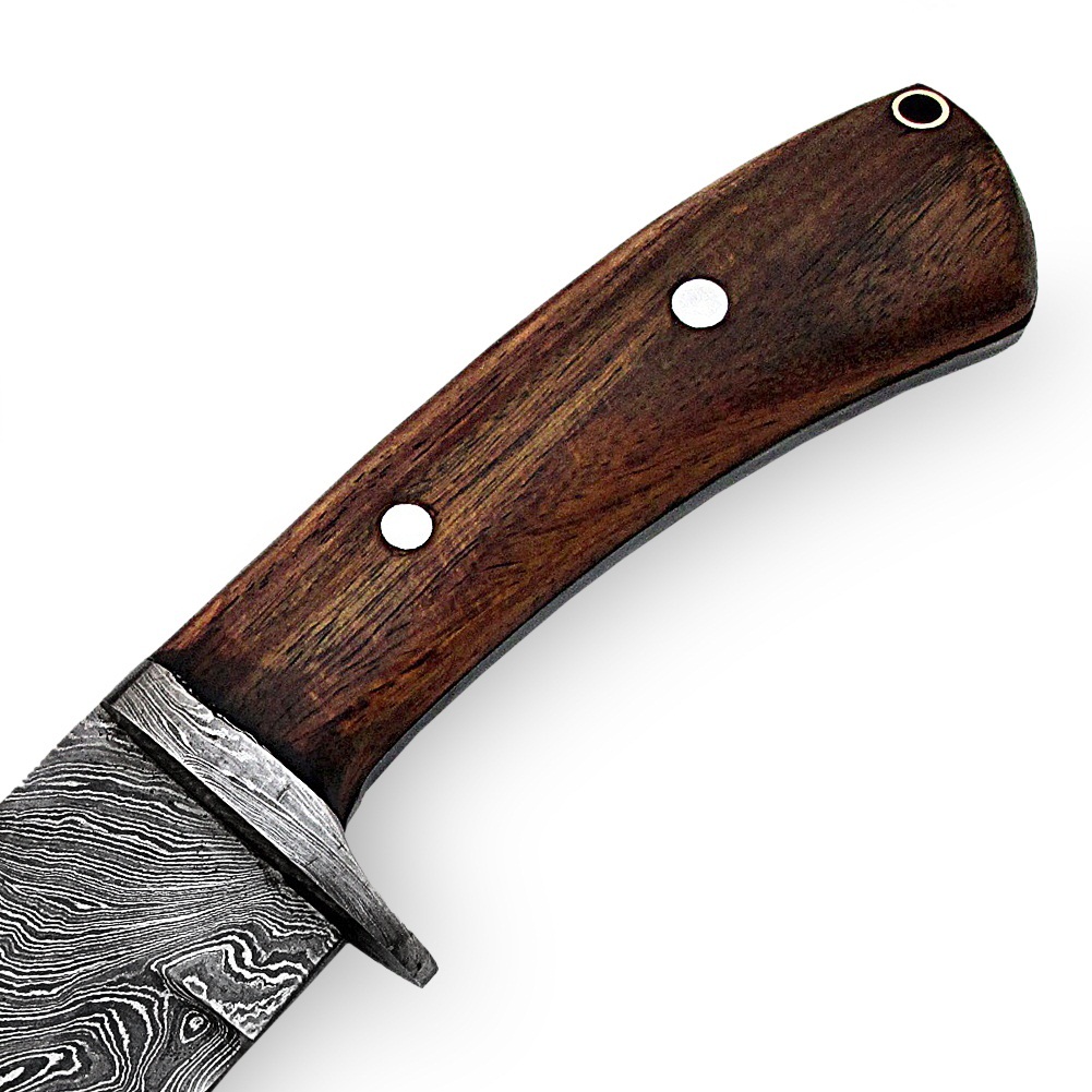 Damascus Full Tang North American Game Hunting Knife