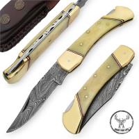 DM2073BON - Hunt For Life Lockback Walker Hound Pocket Knife