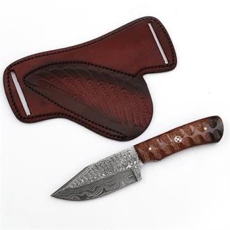 Damascus Steel Northern Heights Hunting Knife