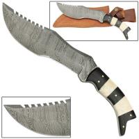 DM47 - Kruger Safari Damascus Tracker Knife