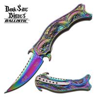DS-A019RB - Dark Side Blades DS-A019RB Spring Assisted Knife