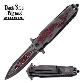 DARK SIDE BLADES DS-A028RD SPRING ASSISTED KNIFE