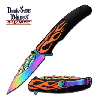 Dark Side Blades DS-A040OR Spring Assisted Knife