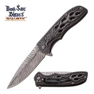 Dark Side Blade DS-A043SW Spring Assisted Knife 4.5" Closed