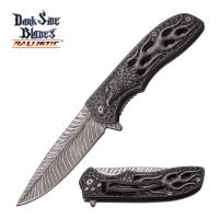 DS-A043SW - DARK SIDE BLADE DS-A043SW SPRING ASSISTED KNIFE 4.5&quot; CLOSED