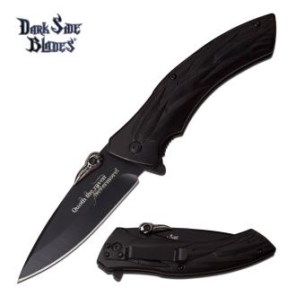Dark Side Blades DS-A054BK Spring Assisted 4.75" Closed