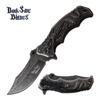 Dark Side Blades DS-A058SW Spring Assisted Knife
