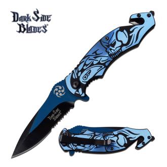 Dark Side Blades DS-A061BL Spring Assisted Knife