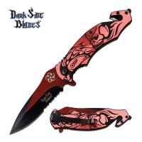 DS-A061RD - DARK SIDE BLADES DS-A061RD SPRING ASSISTED KNIFE