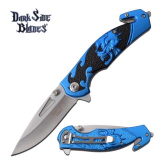 Dark Side Blades DS-A064BL Spring Assisted Knife