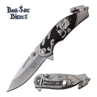 DS-A064GY - DARK SIDE BLADES DS-A064GY SPRING ASSISTED KNIFE