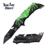 DS-A066GN - Dark Side Blades DS-A066GN Spring Assisted Knife