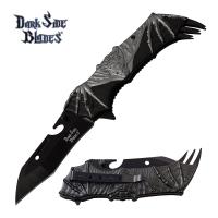 DS-A066GY - Dark Side Blades DS-A066GY Spring Assisted Knife