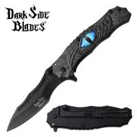 DS-A073GY - Dark Side Blades DS-A073GY Spring Assisted Knife