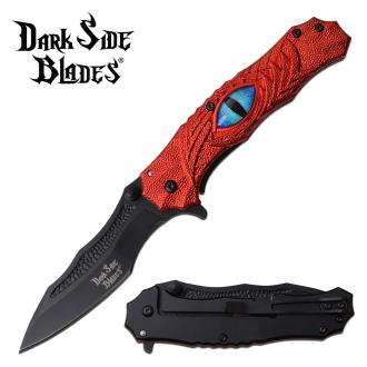 Dark Side Blades DS-A073RD Spring Assisted Knife