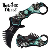 DS-A075GN - DARK SIDE BLADES DS-A075GN SPRING ASSISTED KNIFE