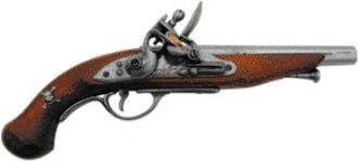 Replica Weapons: DX-1012 DX1012 Denix Pirate Flintlock Pistol Replica