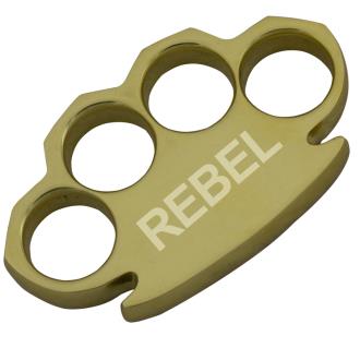 Dalton 15 OZ Real Brass Knuckles Buckle Paperweight - Heavy Duty Rebel