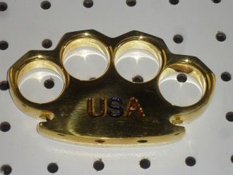 Dalton 15 Ounce USA Real Brass Knuckles