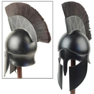 Dark Greek Corinthian Helmet