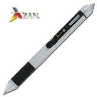 PSS100 - Defender Chrome Tactical Pen by Azan PSS100 - Swords Knives and Daggers Miscellaneous