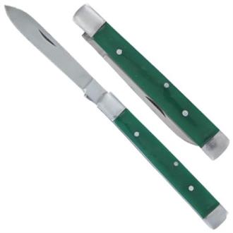 Doctor Premier Edition Slipjoint Green Pocket Knife TDH207 - Knives