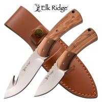 36074ER-200-10BR - Elk Ridge Er-200-10Br Fixed Blade Knife Set