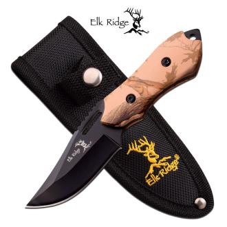 Elk Ridge Mosquito Full Tang Trail Knife 6in Overall with Belt Sheath