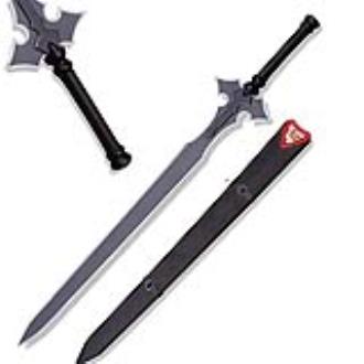 Eliminator Gaming Sword with Black Scabbard