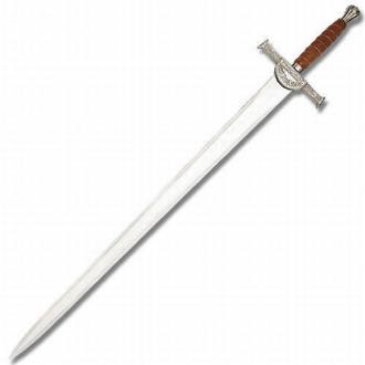 Highlander Macleod Movie Sword Ornate Mirror Polished Blade