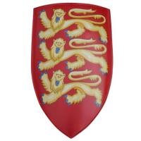 1O5-IN2140 - Battle Ready Shield Edward I of England Medieval Heater