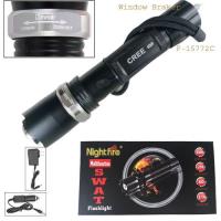 F-15772 C - Swat LED Flashlight with Glass Breaker