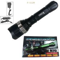 F-512 W - ARMY LED Rechargeable Flashlight