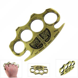 Holy Spiritus Constantine Brass Knuckle Paper Weight