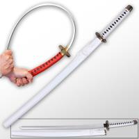 FM-3603-1 - One Piece Anime FOAM Sword &amp; Saya Wado Ichimonji Roronoa Zoro Cosplay White