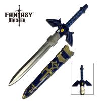 FM-661BL - Legend of Zelda Dark Link Sword Dagger W/Scabbard Blue