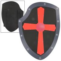 FM1436RD - Bold Iron Cross Medieval Foam Shield