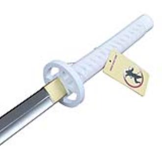 Kuchiki Rukia Sode no Shirayuki Anime White Foam Cosplay Katana Sword