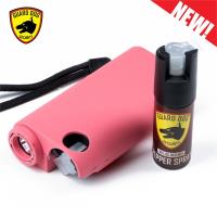 GDOPK - Pink Olympian World&#39;s Only All-In-One Stun Gun Pepper Spray Flashlight