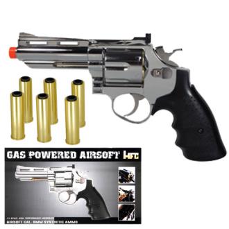 HFC HG-132C Gas Powered Revolver Pistol in Silver