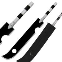 HK-080 - Zabuza Anime Replica Sword 36.5in Carbon Steel Naginata Blade
