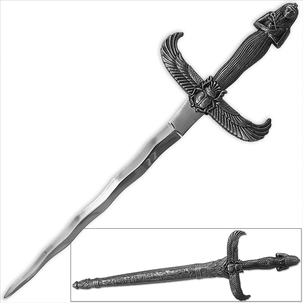 Pharaoh Mummy Queen Dagger Medieval 440 Stainless Steel Egyptian