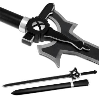 Kirito Elucidator SAO Sword Art Online Steel Handle Blade Replica V2
